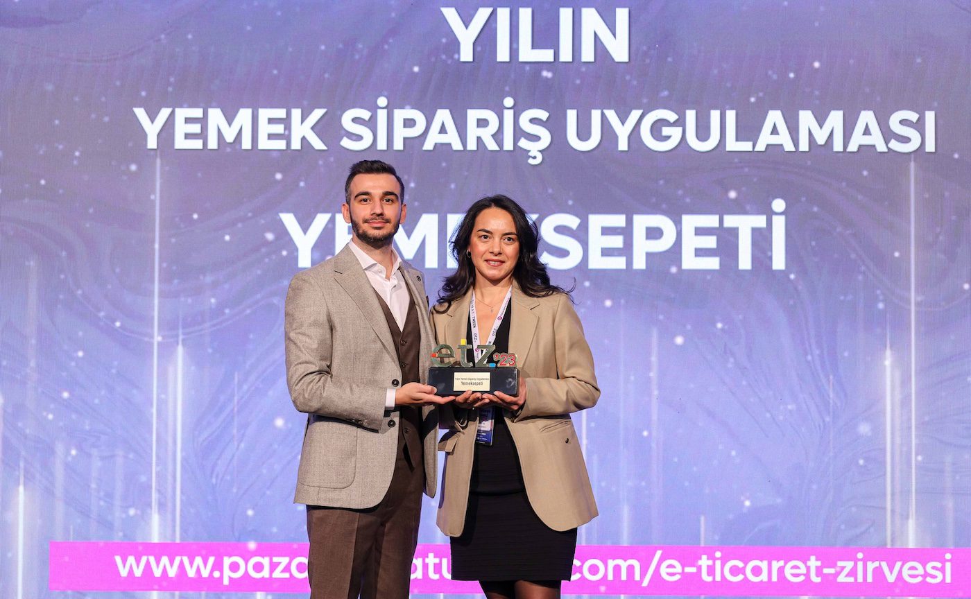 Yemeksepeti Won the “Food Ordering Application of the Year” Award at the E-Commerce Awards