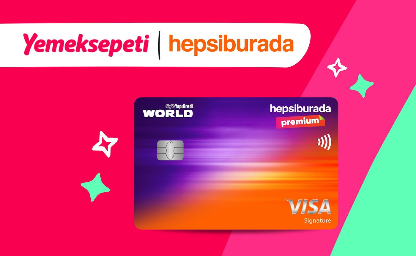 Opportunity to collect points for Hepsiburada Premium Worldcard users at Yemeksepeti