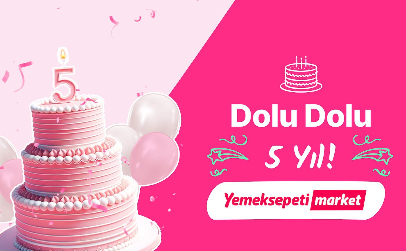 Image - Yemeksepeti Market Celebrates 5th Anniversary by Distributing Hundreds of Thousands of Gifts